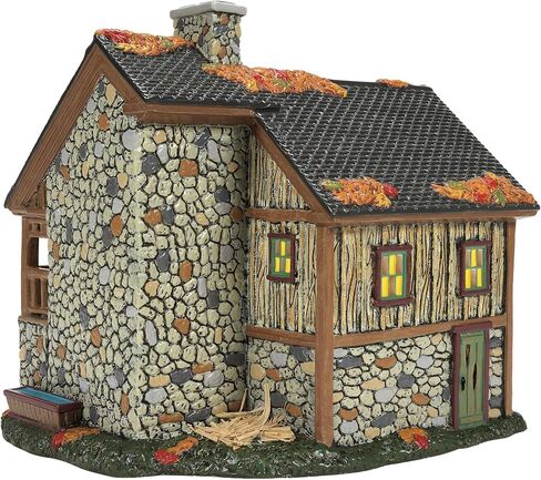 Department 56 Snow Village Halloween Sleepy Hollow Stables Lit Building, 8.58 Inch, Multicolor in Saudi Arabia