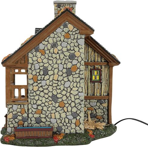 Department 56 Snow Village Halloween Sleepy Hollow Stables Lit Building, 8.58 Inch, Multicolor in Saudi Arabia