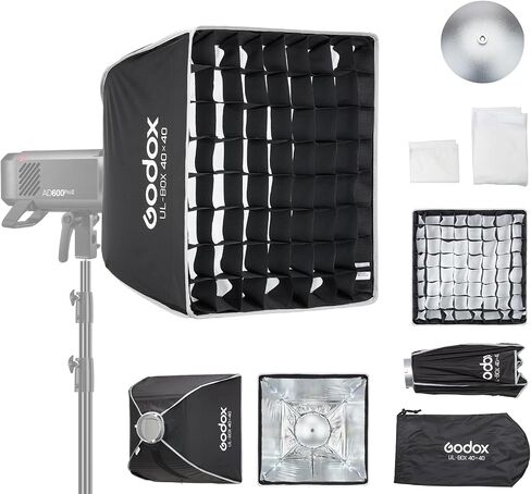 Godox UBL-85T 85 سم 33.4 بوصة مظلة خفيفة شفافة ناعمة مع غطاء ناشر مظلة استوديو تصوير بيضاء للتصوير الفوتوغرافي في استوديو تصوير الفيديو in Kuwait