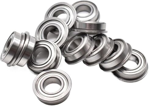 10pcs Flanged 1/4x3/8x1/8 SFR168C-ZZ SFR168C Micro Ball Bearings Miniature Bearings High Speed ABEC 7(10PCS_3X8X4MM Open) in Saudi Arabia