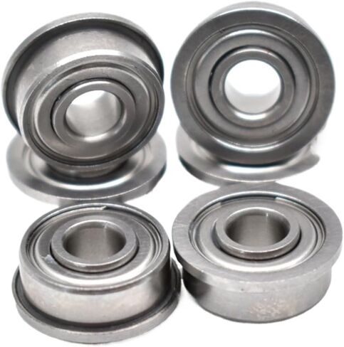 10pcs Flanged 1/4x3/8x1/8 SFR168C-ZZ SFR168C Micro Ball Bearings Miniature Bearings High Speed ABEC 7(10PCS_3X8X4MM Open) in Saudi Arabia