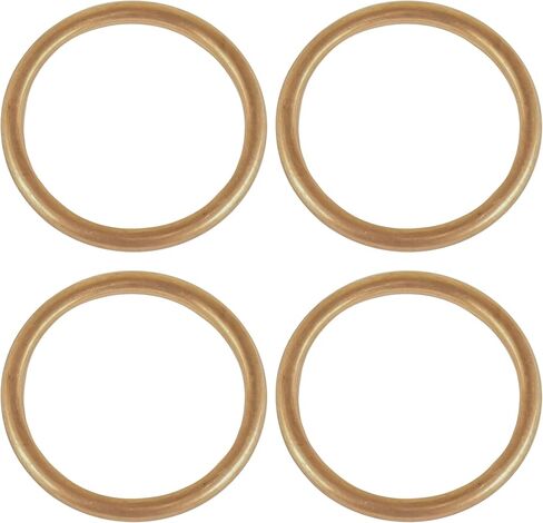 Caltric 4-Pack Muffler Pipe Gasket Compatible with Honda Vf1100C V65 Magna 1983 1984 1985 1986 in Saudi Arabia