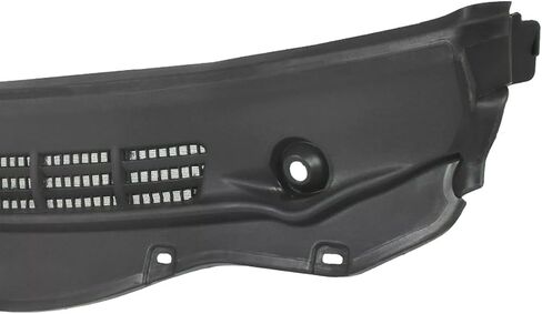 الزجاج الأمامي Cowl Vent Grille متوافق مع 2004-2012 Colorado Canyon 20820072 Wiper Cowl Grill لوحة غطاء بلاستيكي أسود in Saudi Arabia