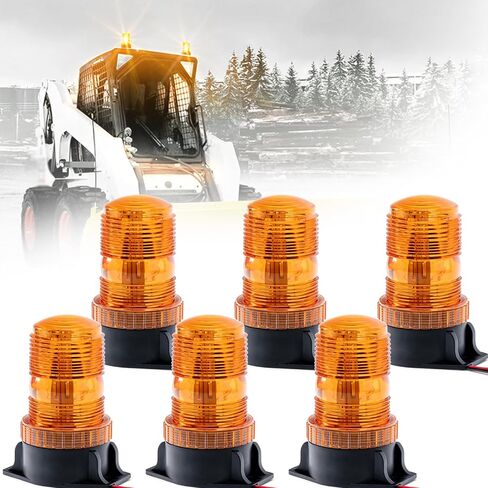1-PCS 30 LEDS Amber Forklift Beacon Light Strobe Light ، وأضواء سلامة تحذير الطوارئ لشاحنات أعمال البناء DC 10-110V ، جزازة ، جرار ، عربات الجولف ، الحافلة ، محطات الثلج ، مركبات السحب in Kuwait
