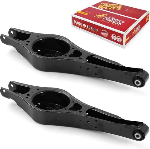 Metrix Premium Chassis Parts - 2 PC Rear Lower Rearward Control Arm Kit Fits 17-18 Audi RS Q3, 15-18 Q3, 06-14 Volkswagen GTI, 06-22 Passat, 06-09 Rabbit, 05-18 Jetta, RK642309, Made in Europe in Saudi Arabia