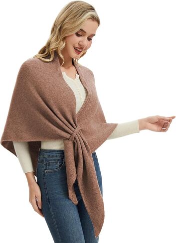 Triangle Shawl Wraps For Women Soft Knitted Pashmina Shawls Wrap in Saudi Arabia