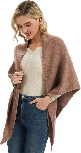 Triangle Shawl Wraps For Women Soft Knitted Pashmina Shawls Wrap in Saudi Arabia