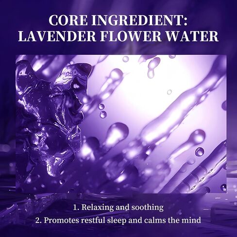 Lavender Sleep Spray - Natural Chemical-Free Sleep Aid | 50ml Calming Pillow Mist for Relaxation & Better Sleep in Saudi Arabia