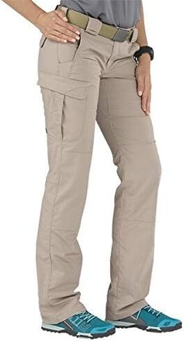 5.11 Tactical Women's Stryke Covert Cargo Pants, Stretchable, Gusseted Construction, Style 64386, Coyote, 6 Long in Saudi Arabia