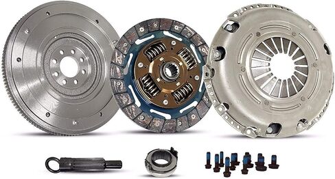 Clutch Kit with Solid Flywheel 6 Speed Only (03-050SMF) | compatible with Cooper S Checkmate Chilli Hot Chili 2002-2006 1.6L L4 | Gas Sohc Supercharged in Saudi Arabia