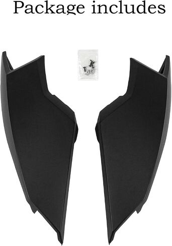 A Pair Rear Roof Intake Ports for Corvette C8 Coupe 2020-2025 (Not Suitable for Convertible) Spoiler Engine Compartment Air Intake No Drilling (Glossy Black) in Saudi Arabia