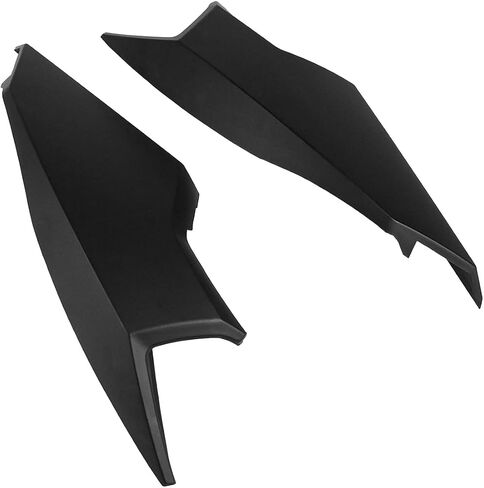 A Pair Rear Roof Intake Ports for Corvette C8 Coupe 2020-2025 (Not Suitable for Convertible) Spoiler Engine Compartment Air Intake No Drilling (Glossy Black) in Saudi Arabia