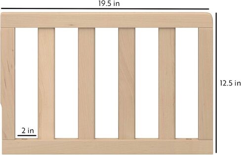 Graco Toddler GuardRail, Black, Safety Guard Rail for Convertible Crib & Toddler Bed, Black in Saudi Arabia