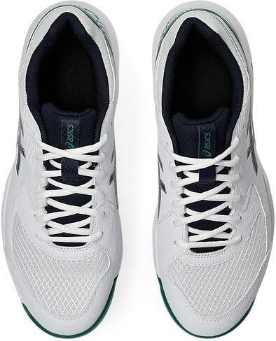 حذاء التنس GEL-DEDICATE 8 للرجال من ASICS، مقاس 11، أسود/أزرق تونا in Saudi Arabia