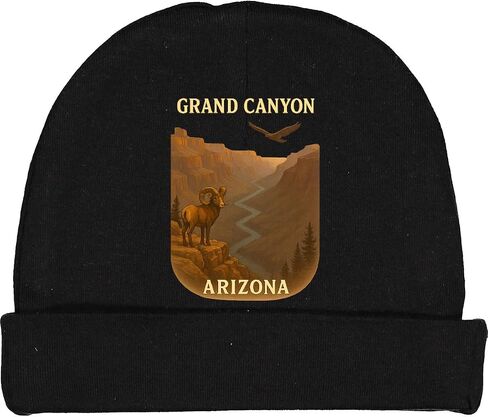 inktastic Grand Canyon Arizona Wild Nature Illustration Baby Beanie Hat in Saudi Arabia