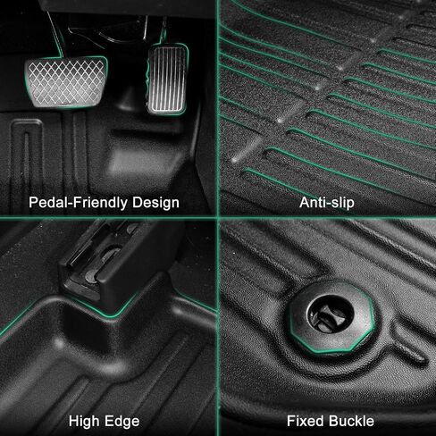 بطانة الشحن الأصلية 2018-2024 Odyssey لسجادة صندوق السيارة Honda Odyssey - IKABEVEM مخصصة تناسب TPE لجميع الأحوال الجوية - بطانة صندوق السيارة شديدة التحمل غير قابلة للانزلاق خلف مقاعد الصف الثالث لسيارة Honda Odyssey in Kuwait