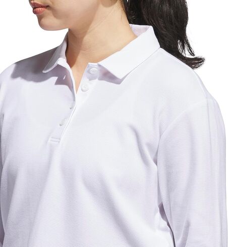adidas Women's Beyond Long Sleeve Polo Shirt in Saudi Arabia