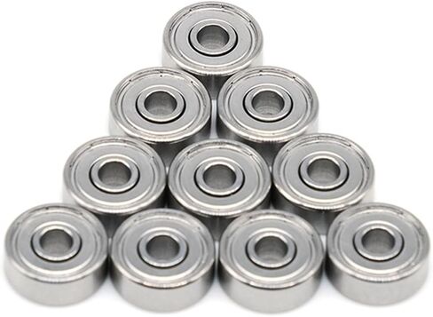 10PCS S624ZZ 4x13x5 mm Bearing ABEC-7 Wire Cutting Machine Miniature S624-2Z Ball Bearings S624 ZZ Z3V3 in Saudi Arabia