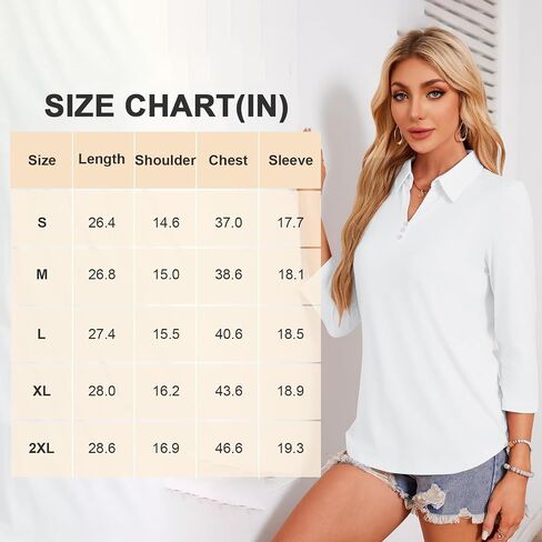 Women's Long Sleeve Solid Color Button Down Shirt Casual Sports Top for Outdoor Activewear in Saudi Arabia