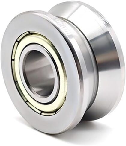2PCS LV202-41ZZ 15x41x20 mm V Groove Guide Roller Bearing Bearings LV202-41Z ZZ Traces Walking Guide Rail Bearings in Saudi Arabia
