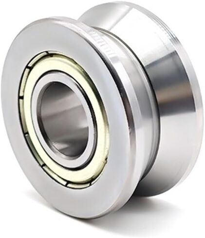 2PCS LV201-14ZZ 12x39.9x18mm V Groove Guide Bearings ABEC-7 in Saudi Arabia