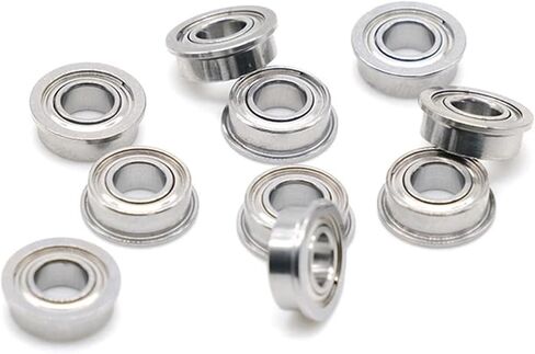 10PCS SF606ZZ 6x17x6 mm Flange Bearing ABEC-7 Flanged Ball Bearings in Saudi Arabia