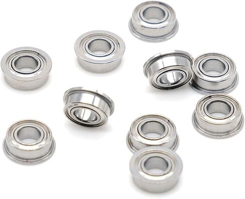 10PCS SF606ZZ 6x17x6 mm Flange Bearing ABEC-7 Flanged Ball Bearings in Saudi Arabia