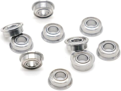 10PCS SF606ZZ 6x17x6 mm Flange Bearing ABEC-7 Flanged Ball Bearings in Saudi Arabia