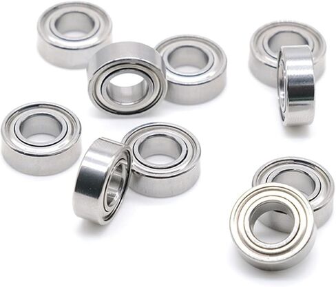 10PCS S687ZZ 7x14x5 mm Bearing ABEC-7 Miniature SUS440 Stainless Steel S687Z Ball Bearings in Saudi Arabia