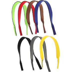 Yardwe 7Pcs Non Skid Goggles Lanyards with Cord Lock Clamp Secure Swim Goggle Straps for Comfortable Wear for Water Activities Prevents Loss of Glasses in Kuwait