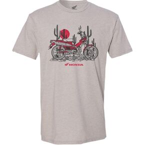 Compatible with Honda Apparel Compatible with Honda Trail 125 T-Shirt Large Red/Black/Gray in Saudi Arabia