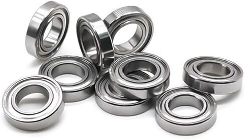 10Pcs SMR137ZZW3 7x13x3 mm Bearing ABEC-7 Stainless Steel Ball Bearing Miniature MR137 in Saudi Arabia