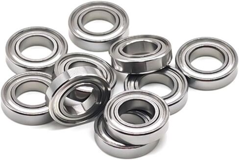10Pcs SMR137ZZW3 7x13x3 mm Bearing ABEC-7 Stainless Steel Ball Bearing Miniature MR137 in Saudi Arabia