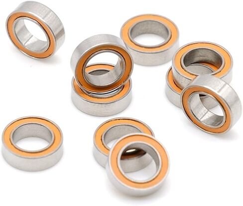 10PCS SMR85RS CB 5X8X2.5 mm Stainless Steel Hybrid Ceramic Ball Bearing ABEC-7 Brings MR84 SMR84 RS 2RS in Saudi Arabia