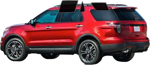 Autotek precut Window Tint Film Front Windows two Tint Film Cars Sun Flocking Protection Privacy Anti Shatter Glass 2 Ply Computer Cut 25 ٪ Tint Lade for Ford Explorer 2011-2019 in Saudi Arabia