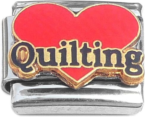 Quilting Heart Italian Charm in Saudi Arabia