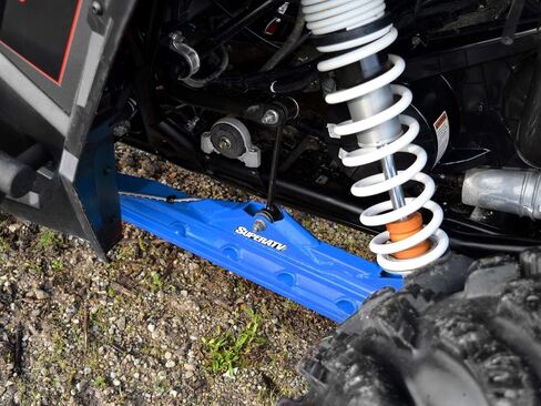 SuperATV Heavy Extended Duty Rear Trailing Arms for Polaris RZR XP Turbo/XP 4 Turbo (2016+) | Red in Saudi Arabia