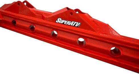 SuperATV Heavy Extended Duty Rear Trailing Arms for Polaris RZR XP Turbo/XP 4 Turbo (2016+) | Red in Saudi Arabia