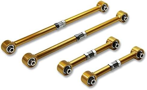 Auto Dynasty Compatible with AE86 Rear Lateral Control Link+Trailing Arm (Red) in Saudi Arabia