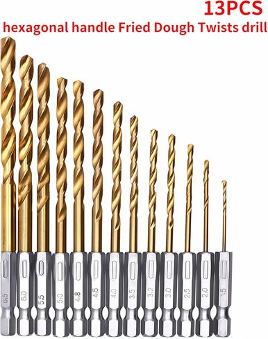 13 قطعة سد hex Shank HSS Titanium مجموعة بتات بتلف بت in Saudi Arabia