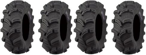 مجموعة كاملة من إطارات كيندا (6ply) 25x8-12 و 25x10-12 ATV (4) in Kuwait