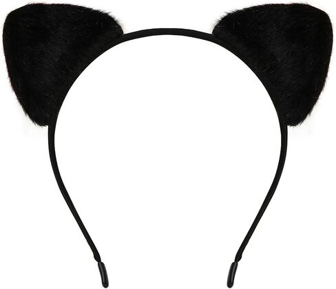 YouNuo Cat Ears Headband, Leopard Cat Woman Costume Headbands for Adult Women Girls, Halloween Cosplay Party Accessories in Kuwait