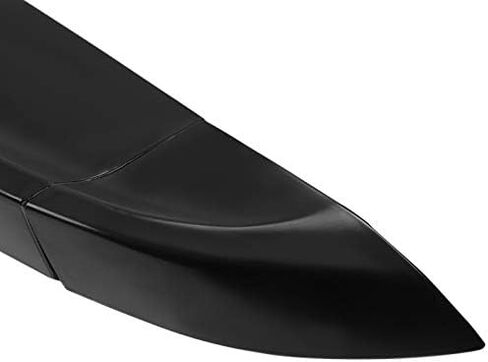 Fits 16-20 3 Piece Blade Matte Black ABS Rear Trunk Spoiler Wing in Saudi Arabia