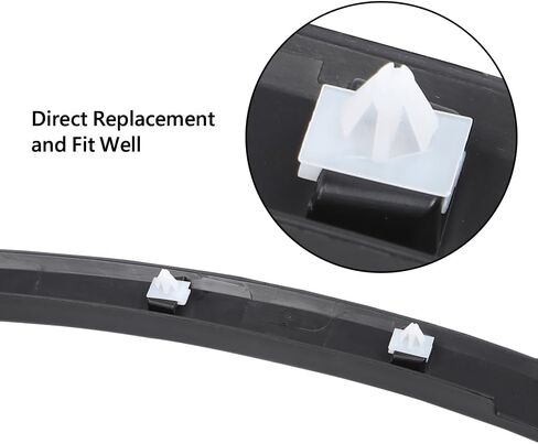 PIT66 Fender Wheel Flare Trim Molding Rear Left Compatible with Chevy Trax LTZ 2013-2016/ Trax Premier 2017-2020/ Trax LS LT 2013-2022 95298241, GM1790123 in Saudi Arabia