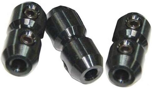 10 Pack Go Kart Throttle Cable Clamp with Double Screw Bullet Type for Kart Racer Parts & Accessories (Silver) in Kuwait