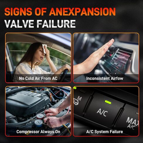 A/C Expansion Valve Kit Compatible with Ford F-150 2009-2014, Expedition 2010-2014, Lincoln Navigator 2009-2017, Replace# 9L3Z19849A 39356 YG416 3411482 in Saudi Arabia