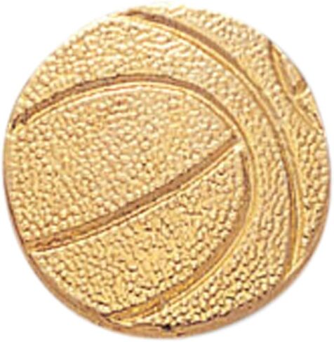 Awards and Gifts R Us 1-1/4 Inch Varsity Chenille Gold Lapel Pin - Package of 20, Poly Bagged in Kuwait
