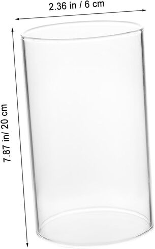 Ciieeo 2pcs شمعة القبة الشفافة تغطي حاملي الشمعة الزخرفية لإضاءة المزاج Cloche Cloche للمنزل و in Kuwait