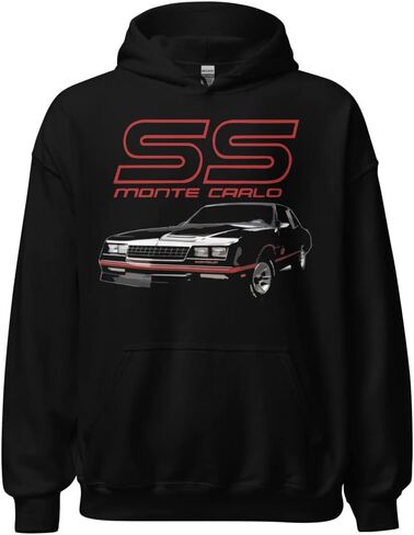 1987 Chevy Monte Carlo SS Classic Car Club Custom Hoodie in Saudi Arabia