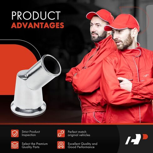 A-premium المصقول الألومنيوم 45 ° 360 قطب ماء/ترموستات السكن متوافق مع Chevy 265-502 كتلة صغيرة كبيرة ، مع حلقة O و 2 براغي ، 4.3L 4.4L 4.6L 4.9L 5.4L 5.4L 5.7L 6.6L 7.4L 7.4L 7.4L in Saudi Arabia
